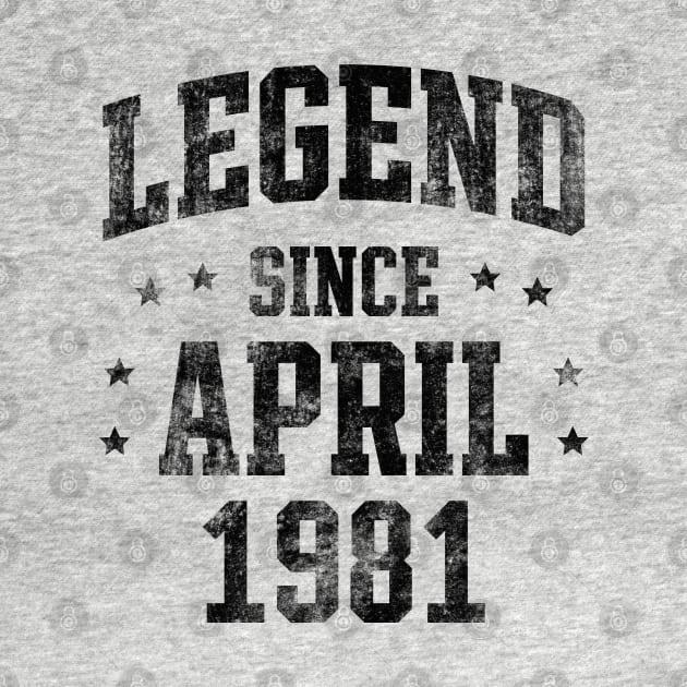 Legend since April 1981 by Creativoo